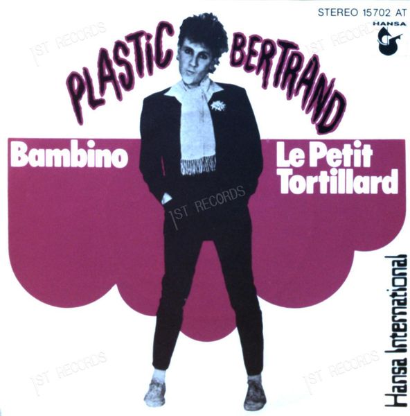 Plastic Bertrand - Bambino GER 7in 1978 (VG+/VG+) (VG+/VG+)