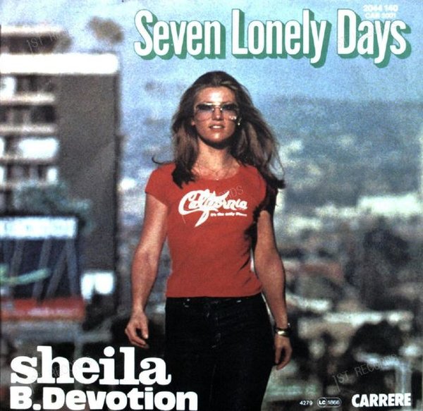 Sheila & B. Devotion - Seven Lonely Days / Sheila Come Days 7in 1979 (VG+/VG+)