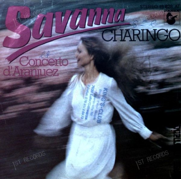 Charingo - Savanna 7in 1978 (VG+/VG+) (VG+/VG+)