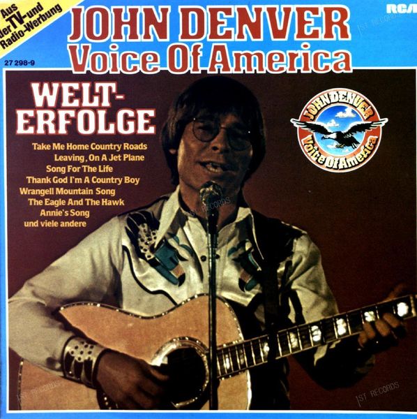 John Denver - Voice Of America - Welterfolge LP 1980 (VG+/VG+) (VG+/VG+)