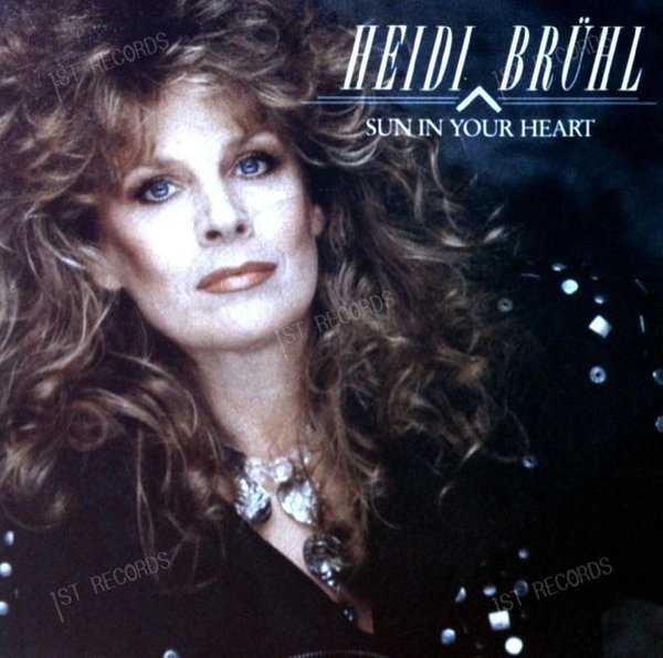 Heidi Brühl - Sun In Your Heart 7in 1989 (VG+/VG+) (VG+/VG+)