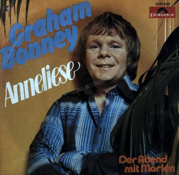 Graham Bonney - Anneliese 7in 1975 (VG+/VG+) (VG+/VG+)