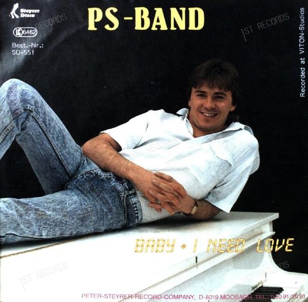 PS-Band - Baby 7in 1985 (VG+/VG+) (VG+/VG+)