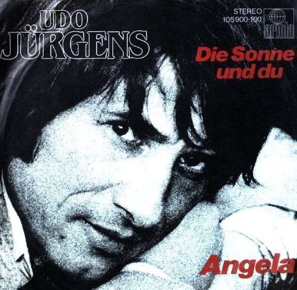 Udo Jürgens - Die Sonne Und Du / Angela 7in 1983 (VG+/VG+) (VG+/VG+)