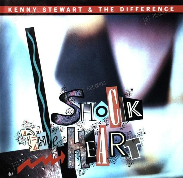 Kenny Stewart & The Difference - Shock The Heart 7in 1987 (VG+/VG+)