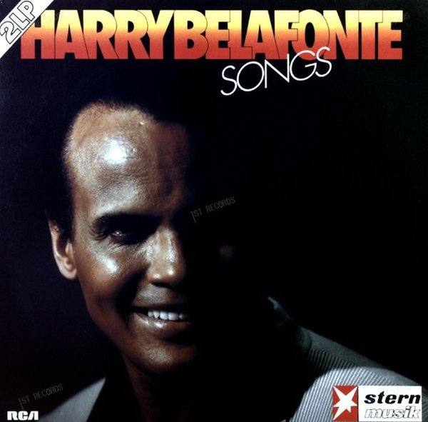 Harry Belafonte - Songs 2LP 1976 (VG+/VG+)