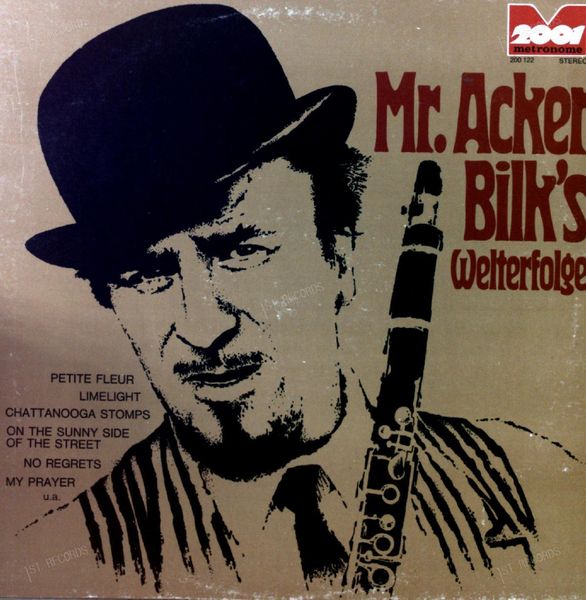 Acker Bilk - Mr. Acker Bilk's Welterfolge LP 1973 (VG/VG)