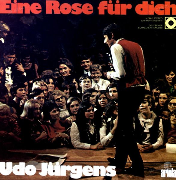 Udo Jürgens - Eine Rose Für Dich LP 1969 (VG/VG)