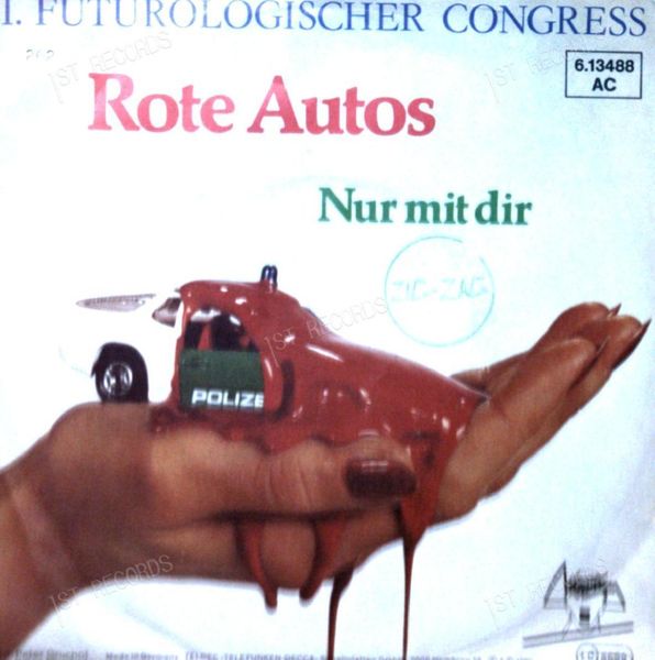 1. Futurologischer Congress - Rote Autos GER 7in 1982 (VG+/VG)