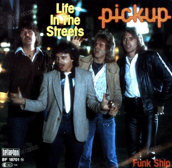Pickup - Life In The Streets 7in 1980 (VG/VG)