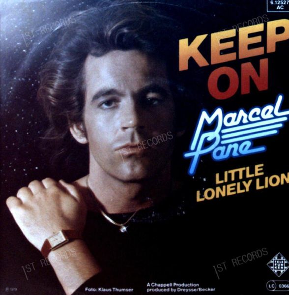 Marcel Pane - Keep On 7in 1979 (VG/VG)