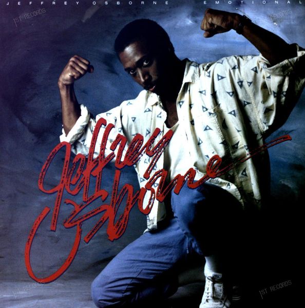 Jeffrey Osborne - Emotional LP 1986 (VG/VG)
