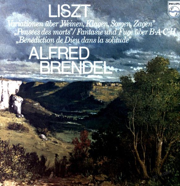 Liszt, Alfred Brendel - Variationen Über „Weinen, Klagen, Sorgen... LP 1977 (VG/VG)