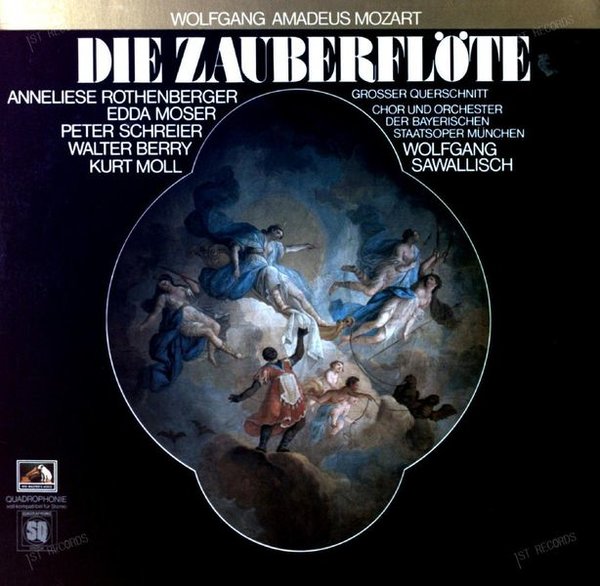 Mozart - Die Zauberflöte (Grosser Querschnitt) LP (VG/VG)