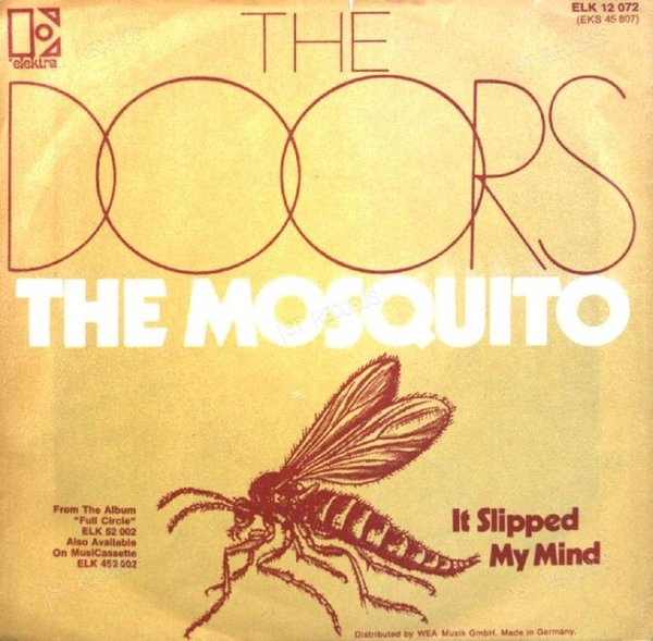 The Doors - The Mosquito / It Slipped My Mind GER 7in 1973 (VG/VG)