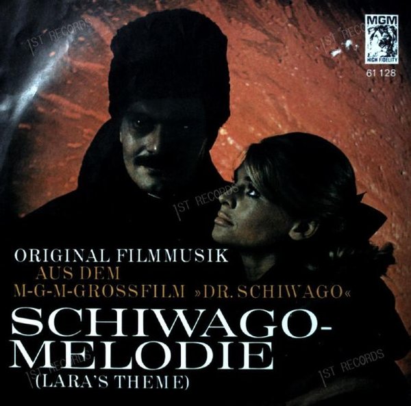 Maurice Jarre - Schiwago Melodie (Lara's Theme) Original Filmmusik 7in 1966 (VG+/VG+)