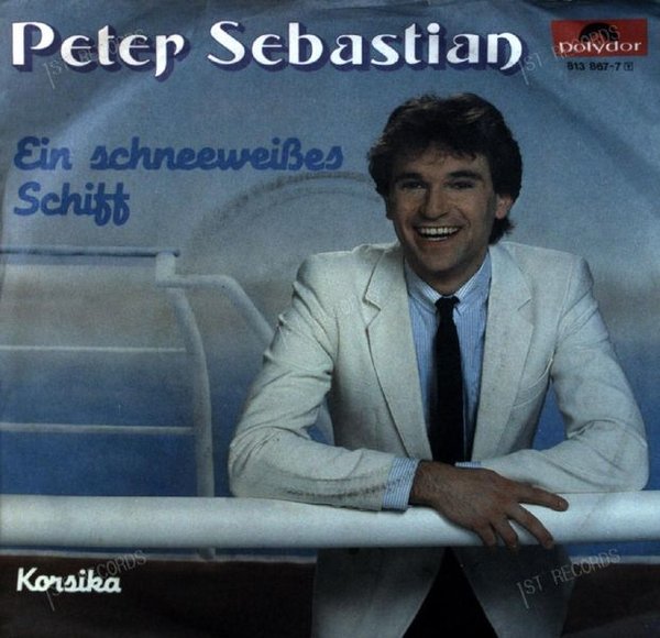 Peter Sebastian - Ein Schneeweißes Schiff 7in 1983 (VG/VG)