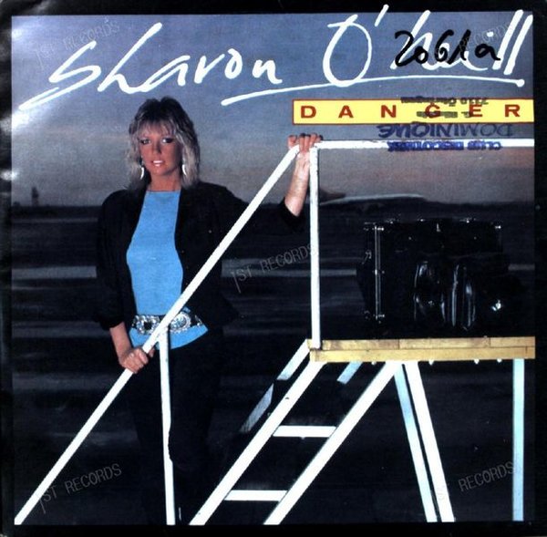Sharon O'Neill - Danger 7in 1983 (VG/VG)