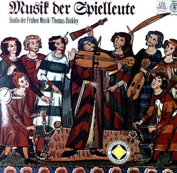 Thomas Binkley, Studio Der Frühen Musik - Musik Der Spielleute LP 1975 (VG+/VG+)