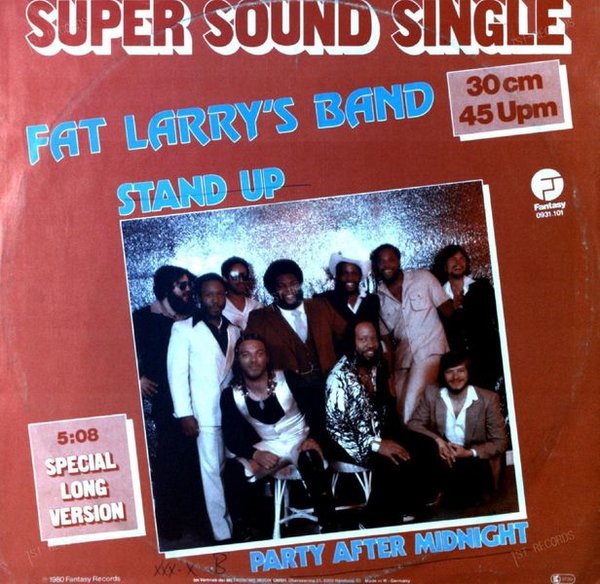 Fat Larry's Band - Stand Up GER Maxi 1980 (VG+/VG)