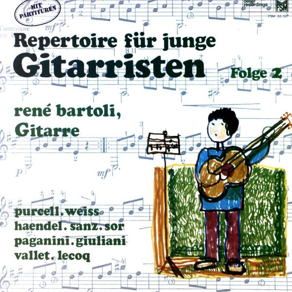 René Bartoli - Repertoire Für Junge Gitarristen (Folge 2) GER LP (VG+/VG+)