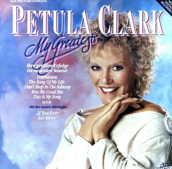 Petula Clark - My Greatest LP 1988 (VG+/VG+)