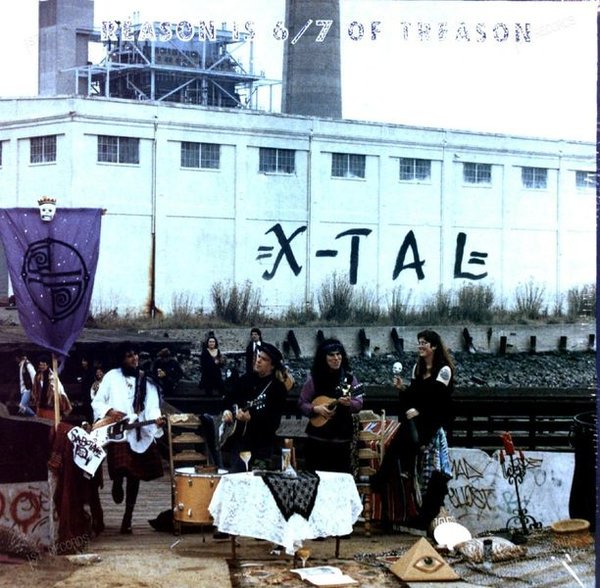X-tal - Reason Is 6/7 Of Treason LP 1990 (VG+/VG+)