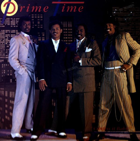 Prime Time - Confess It Baby LP 1985 (VG+/VG+)
