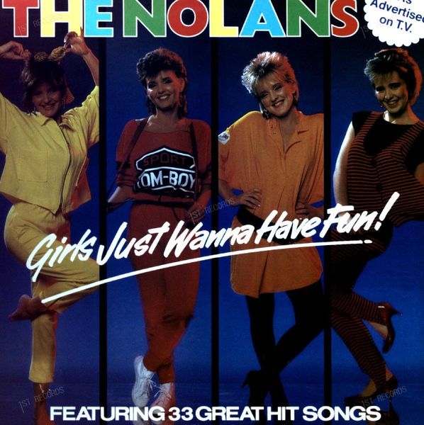 The Nolans - Girls Just Wanna Have Fun! LP 1984 (VG+/VG+)