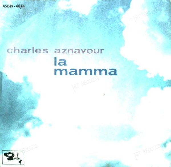Charles Aznavour - La Mamma 7in 1963 (VG+/VG+)