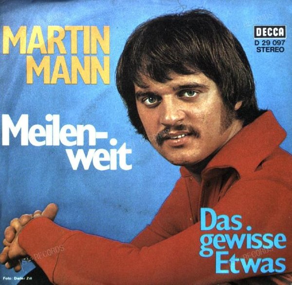 Martin Mann - Meilenweit 7in 1971 (VG/VG)