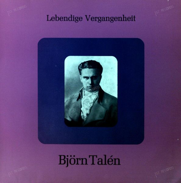 Bjørn Talén - Lebendige Vergangenheit - Bjørn Talén AUT LP (VG+/VG+)