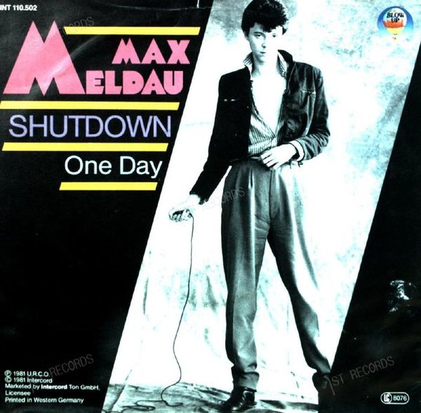 Max Meldau - Shutdown 7in 1981 (VG/VG)