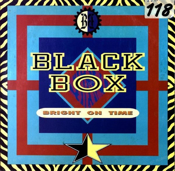 Black Box - Bright On Time Maxi 1990 (VG+/VG)