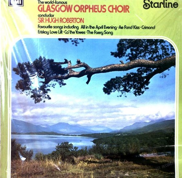 The Glasgow Orpheus Choir Sir Hugh Roberton - Favourite Songs LP 1972 (VG+/VG+)
