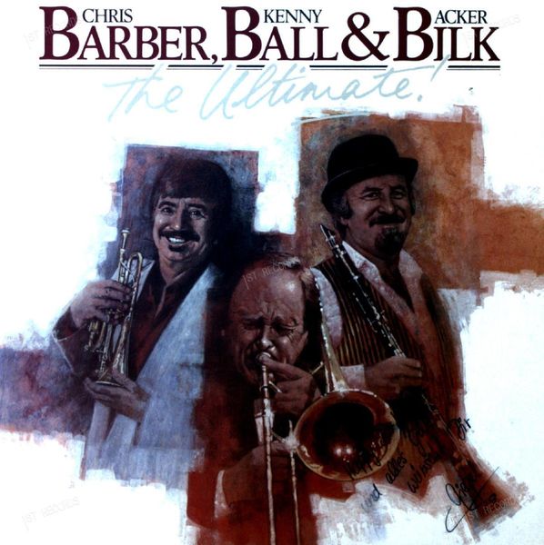 Chris Barber, Kenny Ball & Acker Bilk - The Ultimate! 2LP 1988 (VG/VG)