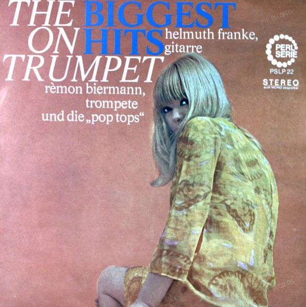 Helmuth Franke, Rémon Biermann - The Biggest Hits On Trumpet LP 1968 (VG+/VG+)