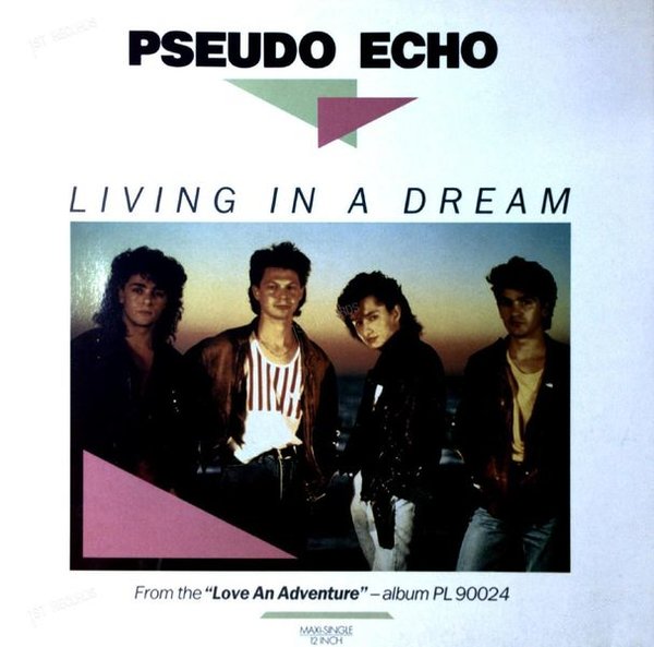Pseudo Echo - Living In A Dream Maxi 1986 (VG+/VG+)