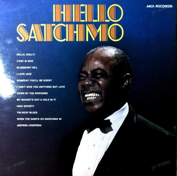 Louis Armstrong - Hello Satchmo - His Golden Favorites LP 1974 (VG+/VG+)