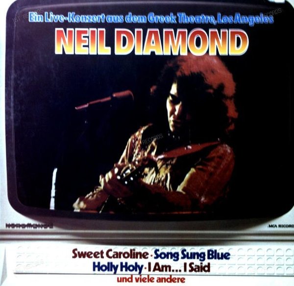 Neil Diamond - Ein Live-Konzert Aus Dem Greek Theatre, Los Angeles LP 1978 (VG/VG)