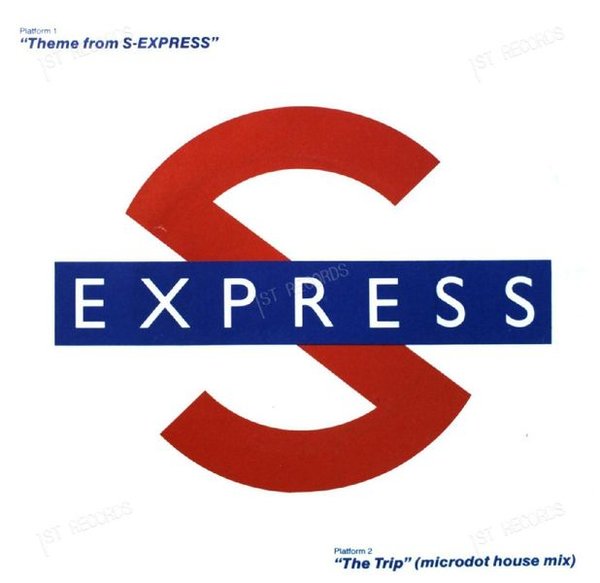 S-Express - Theme From S-Express 7in 1988 (VG+/VG+)