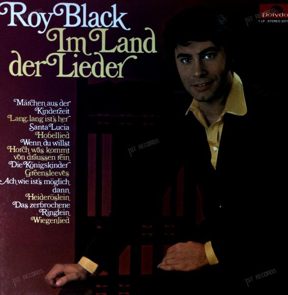 Roy Black - Im Land der Lieder LP 1970 (VG+/VG+)