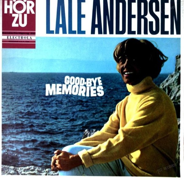 Lale Andersen - Good Bye Memories LP 1966 (VG+/VG+)