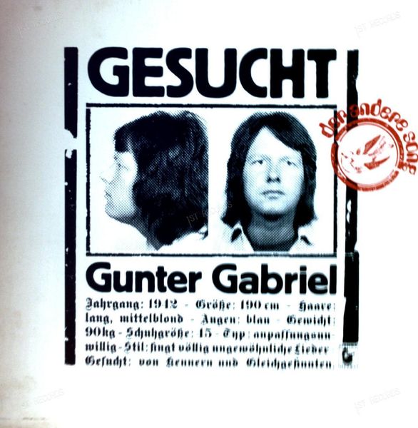 Gunter Gabriel - Gesucht LP 1973 (VG+/VG+)