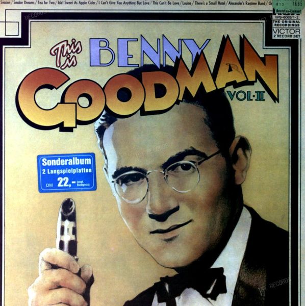 Benny Goodman - This Is Benny Goodman Vol. 2 2LP 1972 (VG+/VG+)