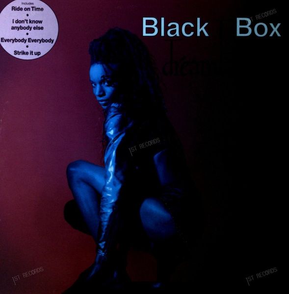 Black Box - Dreamland - FRA LP 1990 + Insert/Poster (VG+/VG+)