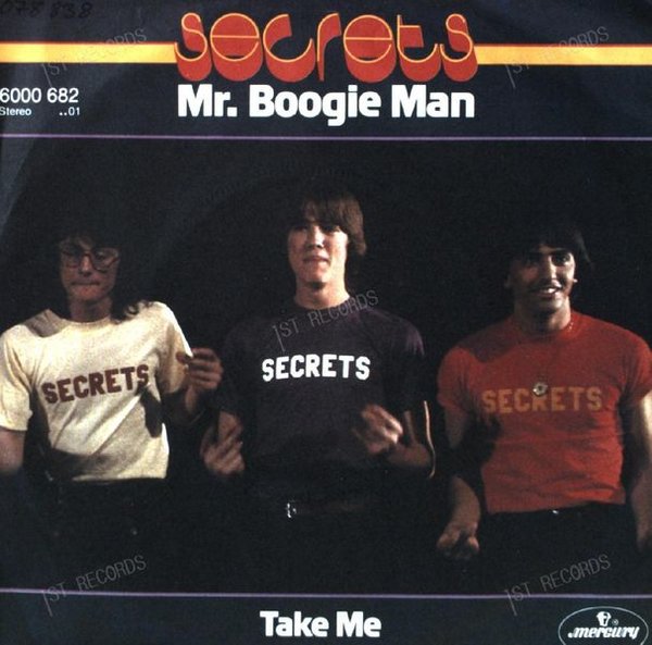 "Secrets" - Mr. Boogie Man 7in 1981 (VG+/VG+)