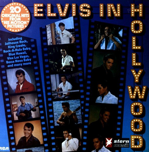 Elvis Presley - Elvis In Hollywood LP 1967 (VG+/VG+)