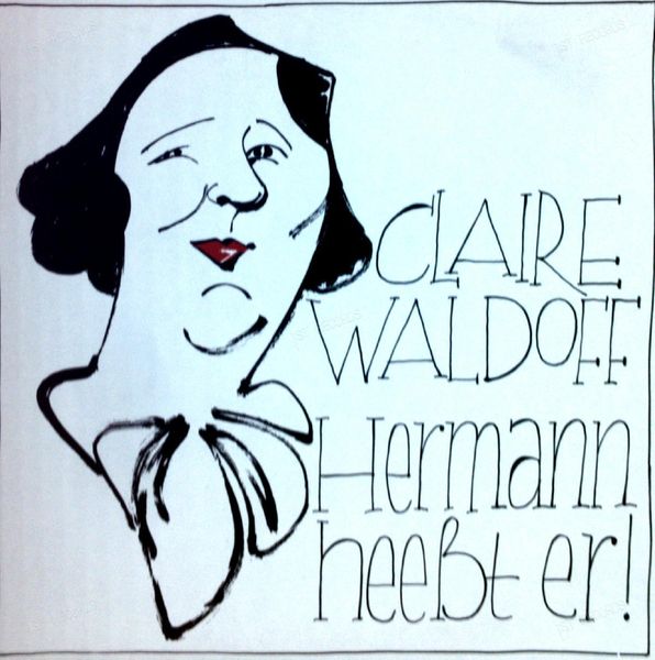 Claire Waldoff - Hermann Heeßt Er! LP 1984 (VG+/VG+)