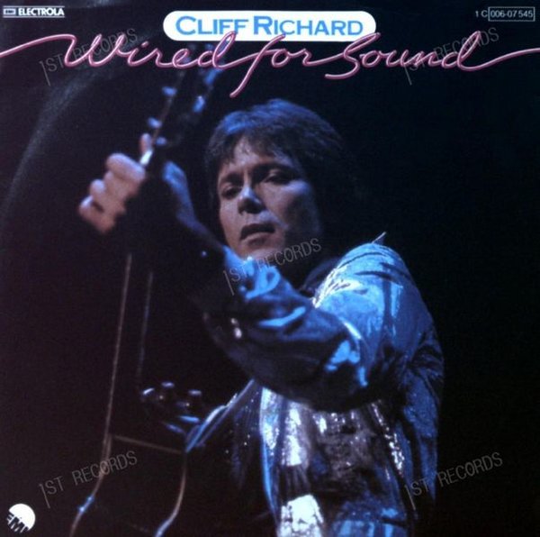 Cliff Richard - Wired For Sound 7in 1981 (VG+/VG+)